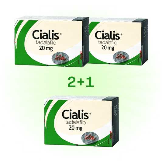 Cialis 2+1 Gratuito